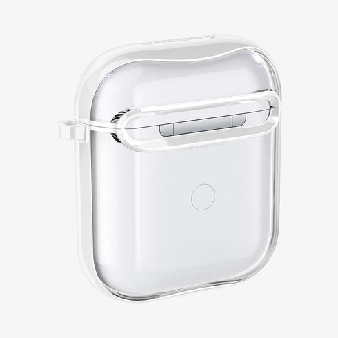 ACS05481 - Apple AirPods Pro 2 Case Ultra Hybrid in crystal clear showing the front